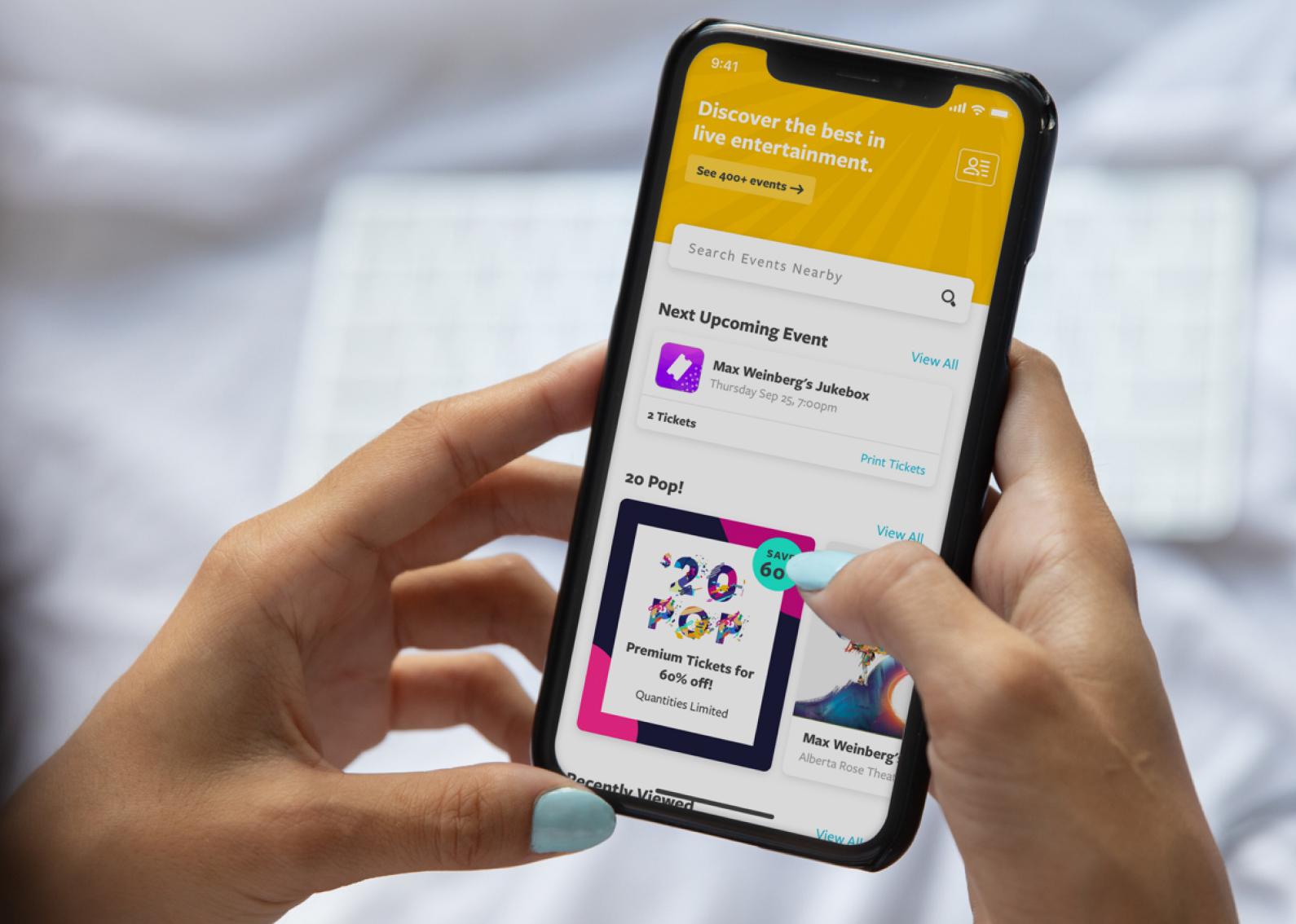 Goldstar mobile discovery experience