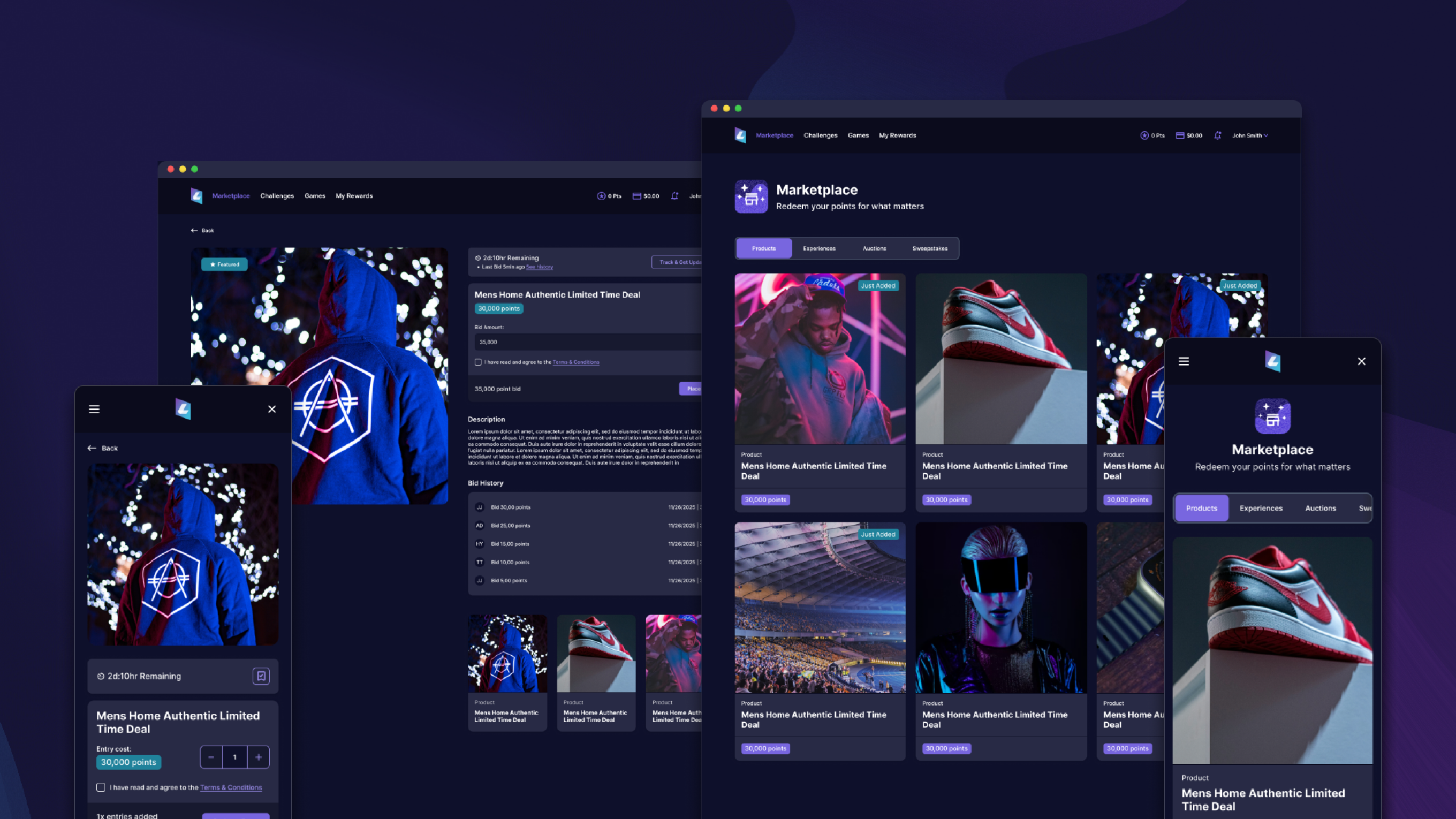 Lava marketplace product showcase