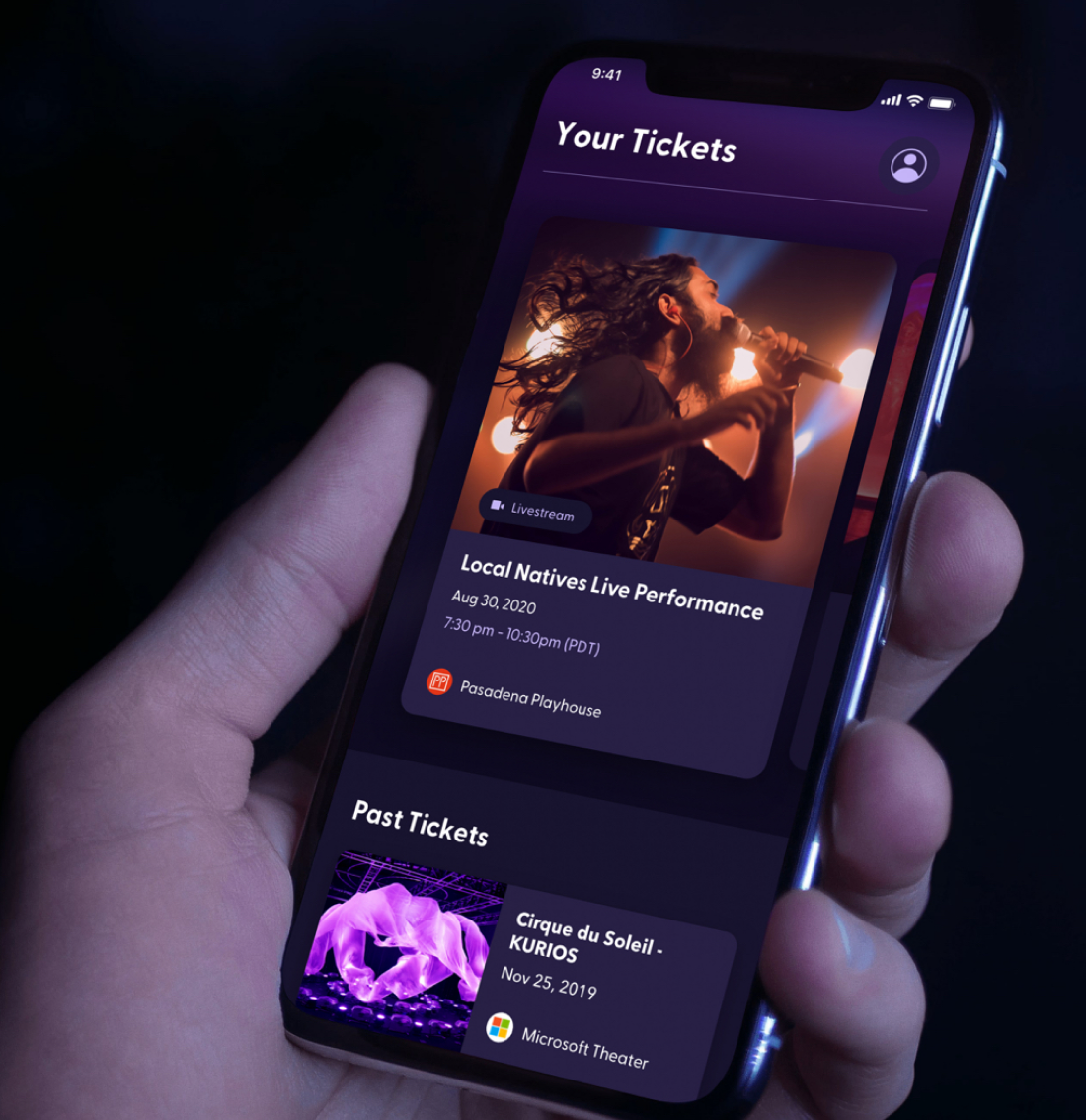 Stellar mobile ticket experience